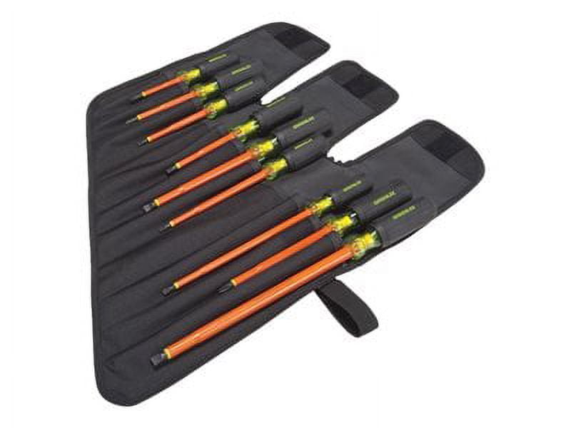 Greenlee Insulated Screwdriver Set, NmPcs9 0153-01-INS