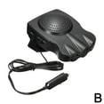 thumbnail image 3 of BQLQBQLQ 12v 3 Holes All Black Car Heater Windshield Defroster Car Electric H, 3 of 3