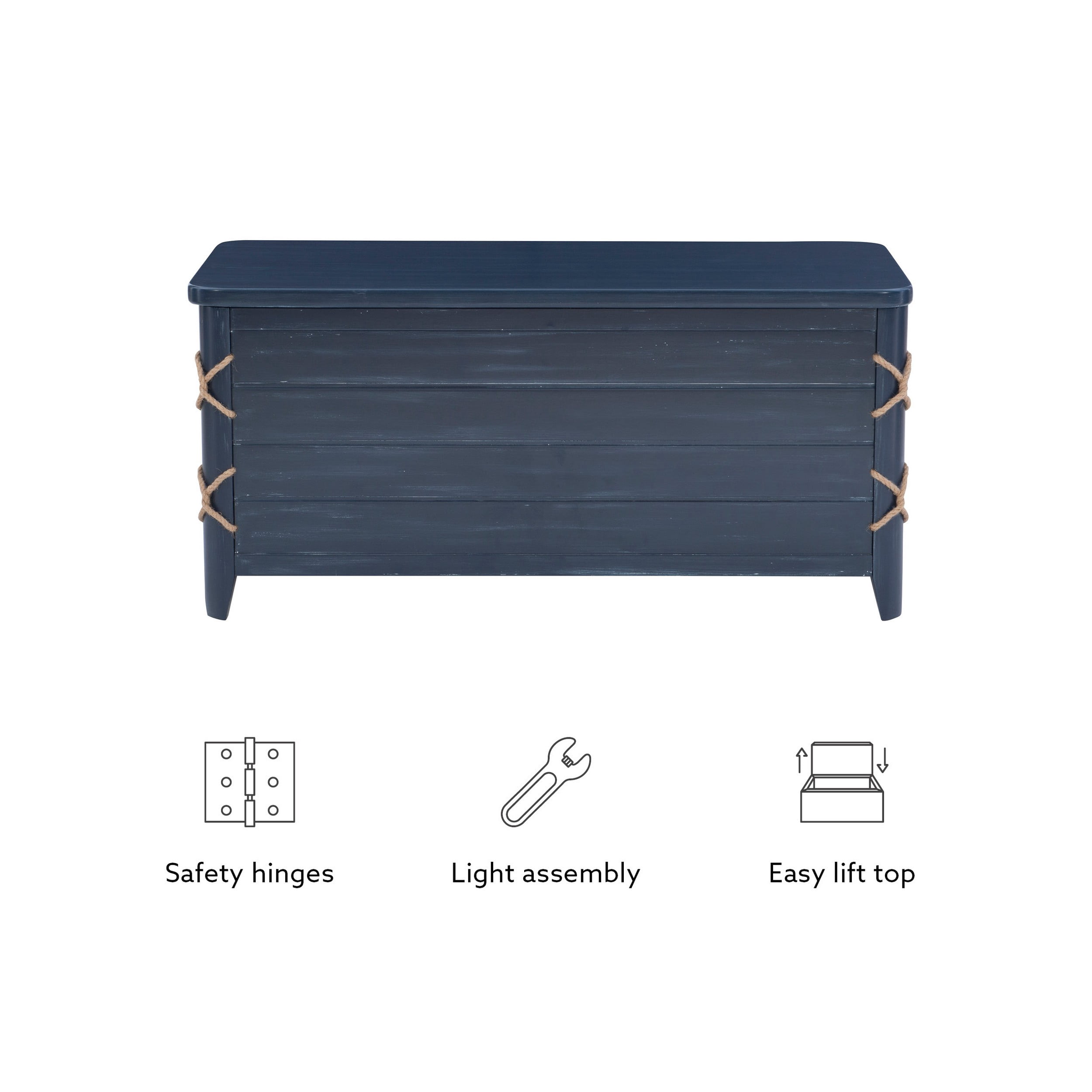 Powell Harrow Cedar Chest, Blue