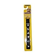 New Petmate 27878 5/8 By 10 16 Reflective Paw Collar Black,1 Each