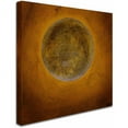 thumbnail image 2 of Trademark Fine Art "Moon on Yellow" Canvas Art by Nicole Dietz, 2 of 3