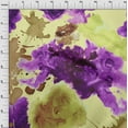 thumbnail image 4 of oneOone Rayon Light Yellow Fabric Abstract Watercolor Craft Projects Decor Fabric Printed By The Yard 56 Inch Wide, 4 of 4