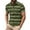 Green, variant on ZRGHAOYLQ Striped Henley Shirts Men Big and Tall Short Sleeve T-shirts Trendy Lightweight Button Up T Shirts Classic Golf Pullover Tees