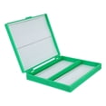 thumbnail image 3 of OUNONA Multi Slots Microscope Slide Storage Box Green Prevent Breakage, 3 of 7