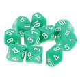 thumbnail image 4 of Paquete de 20 dados poliédricos D10 caras para juegos, 4 of 9