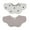 Five pointed star st, variant on 2-Sided Infant Feeding Bib Cotton Baby Burpling Cloth Gentle On Skin Petal Design Prevents Stain Machine Washable