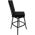 thumbnail image 3 of Outdoor or Indoor Counter 26" Bar Stool - Jamey Armless - Black Fabric - Black, 3 of 7