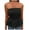 Black, variant on Timegard Tube Top for Women Strapless Sleeveless Ruffle Tunic Top Solid Color Dressy Casual Tank Top