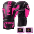 thumbnail image 1 of Manoplas de boxeo Guantes de boxeo con correas de soporte de muñeca Kick Boxing Muay Thai Punching T Tomshoo Manoplas de boxeo, 1 of 7