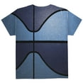 thumbnail image 2 of Championship Basketball Navy & Light Blue All Over Youth T Shirt Multi YMD, 2 of 2