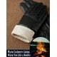 thumbnail image 4 of Hot winter real leather gloves women touch screen lamb skin driving gloves, 4 of 5