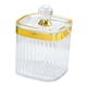 thumbnail image 3 of Tarro de almacenamiento hermético, recipiente para alimentos de cocina, recipiente para almacenar alimentos, tarro para especias Oro, 3 of 9