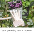 thumbnail image 7 of Pompotops 12PC Flower Inserting Ground Card Gardening Label Plant Name Waterproof Sign Plate, Gift for Gardening Lovers, D, 7 of 7