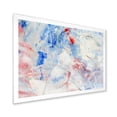 thumbnail image 2 of Designart 'Abstract Blue Composition' Modern Framed Art Print, 2 of 4
