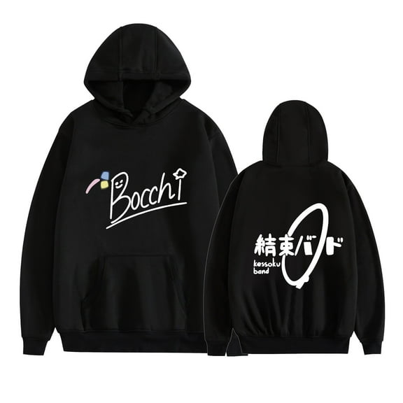 Duoxingbao Lonely Rock Kessoku Band hooded sweatshirt men and women new ins trend loose spring and autumn warm fashion printed sweatshirt