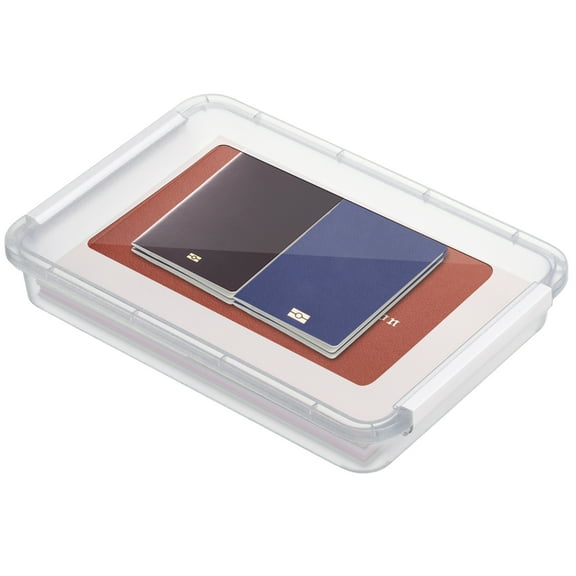 Bylaoya PP Plastic A4 File Organizer, Transparent