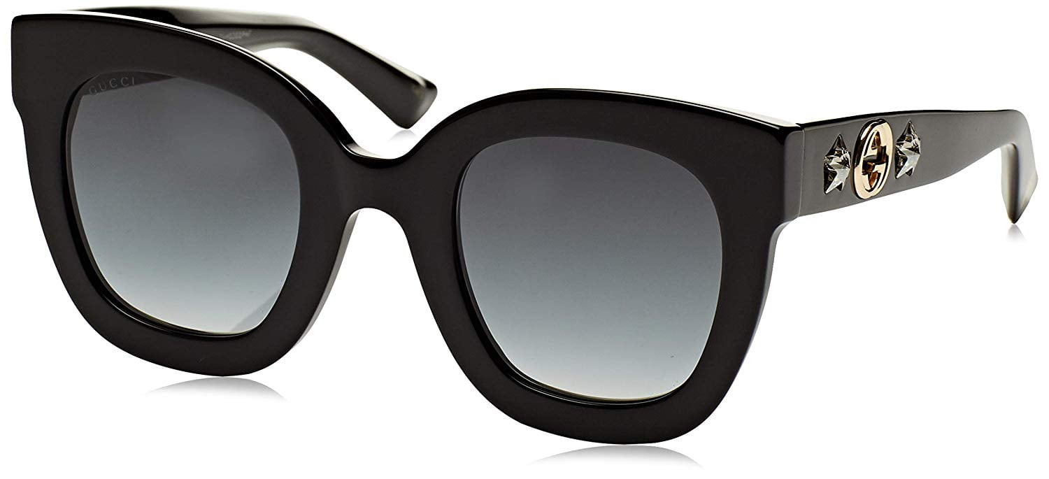 Gucci Cat Eye Sunglasses GG0208S 001 49 Gucci Cat Eye Sunglasses GG0208S 001 49