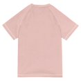thumbnail image 6 of FORMRS Boys Rash Guard Short Sleeves Swim Shirt Quick Dry UPF 50+ Sun Protection, Sizes 3-12T, Pink Christmas Cups, 6 of 6