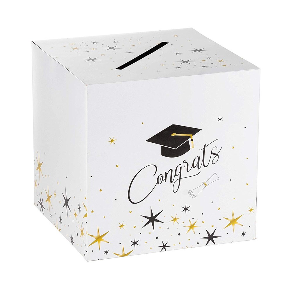 Graduation Greeting Card Holder Box, Paper Greeting Card Box Ideal for