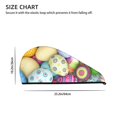 thumbnail image 4 of Disketp Colorful Easter Eggs Microfiber Hair Towel Wrap,Hair Drying Towel With Button,Towel Turban,Head Towel To Dry Hair Quickly For Girls And Women, 4 of 8
