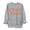 Gray, variant on Letter Printed Sweatshirts For Women, Halloween Crewneck Long Sleeve Shirts, Teen Fall Casual Fashion Pullover Tops XS-XL