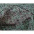 thumbnail image 4 of oneOone Silk Tabby Fabric Floral & Paisley Block Print Sewing Fabric BTY 42 Inch Wide, 4 of 4