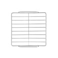 thumbnail image 1 of 27x27cm Stainless Steel Roasting Rack for 6.3L Square S54403600 - TechnIQ, 1 of 1