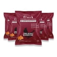thumbnail image 1 of Chips de piel de pollo Flock Keto | Sabor BBQ de Terry Black | Pieles de pollo frito bajas en carbohidratos, altas en proteínas, sin azúcar y sin gluten para personas | (2.5oz) Paquete de 4 chips cruj, 1 of 5