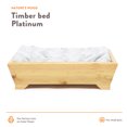 thumbnail image 2 of Moots Timber Pet Bed Light with Luxury Cushion Platinum Small, 2 of 12