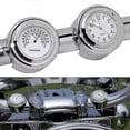 thumbnail image 4 of Universal 25mm Waterproof motorcycle Bike Handlebar Mount Clock Thermometer, 4 of 5