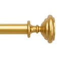 thumbnail image 6 of 2Packs Curtain Rod 1inch Diameter Adjustable Window Drapery Rods with ball finials, 3piece brackets, hardware kits. Gold 48-120 inches., 6 of 6