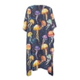 thumbnail image 5 of Xoenoiee Jellyfish Paint Splatter Pattern Kimonos for Women Swimsuit Coverups Beach Cover Up Summer Swimwear Cardigan Beachwear for Beach Vacation Travel, 5 of 7