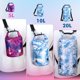 thumbnail image 5 of Dry Bag Waterproof 5L Roll Top Sack Keeps Gear Dry Lightweight Dry Sack with Waterproof Phone Case for Kayaking Boating Camping Swimming and Beach Adventures Red Camo, 5 of 5