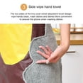 thumbnail image 1 of Kitchen Apron Hanging Neck Hand Towel Towel Apron Adjustable Chef Aprons Oil-proof Coffee Overalls Waterproof Baking Accessories Yellow, 1 of 8