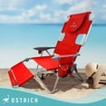 thumbnail image 5 of Ostrich The Backpack 3N1 Portable Chair, Reclining Lounger with Cooler Bag, Red, 5 of 6