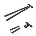 thumbnail image 3 of Unique Bargains 1 Pc Double Bow Ribbon French Barrette Hair Clips Hairdo Clip Black, 3 of 5