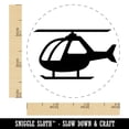 thumbnail image 2 of Helicopter Aircraft Chopper Self-Inking Rubber Stamp Ink Stamper - Green Ink - Small 3/4 Inch, 2 of 7