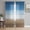 Blue Brown, variant on Sheer Curtains 96 Inches Long 2 Panels Set for Living Room, Red Gray Black Semi Sheer Curtains for Windows, Vintage Country Gradient Wooden Grain Voile Window Treatments Rod Pocket Curtain