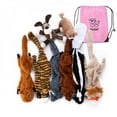 thumbnail image 2 of AMERTEER 1 Set Cat Toys Set Funny Cat Stick Bell Ball Feather Toy Creative Assorted Cat Interactive Cat Play Toy, 2 of 5