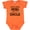 Orange, variant on Inktastic Watching Football with My Uncle Boys or Girls Baby Bodysuit