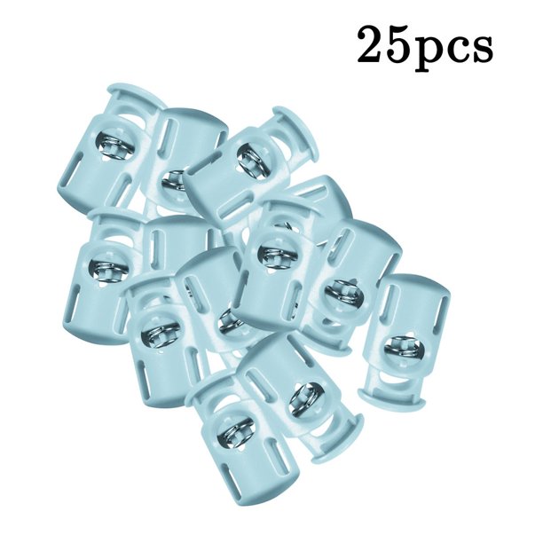 Miarhb Rope Cord Locks Clip End Single Holes Luggage Lanyard Fasten Stopper Sliding Walmart Com Walmart Com