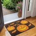thumbnail image 2 of Pumpkin Skull Bat Spider No Slip Door Mat - Innovative Design 30x17 Inch Happy Halloween Nonskid Door Mats Switch Rug for Entryway Porch Entryway Bathroom, 2 of 7