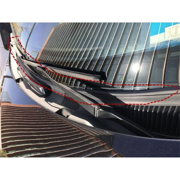 1.8M Rubber Car Sealing Under Front Windshield Panel Sealed Trim Moulding Strips