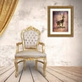 thumbnail image 3 of Lewis, Sheldon 12x14 Gold Ornate Wood Framed with Double Matting Museum Art Print Titled - Vintage Cabin, 3 of 4
