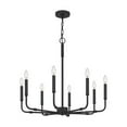 thumbnail image 3 of Quoizel Lighting - Chandelier - Abner - 8 Light Chandelier in Transitional style, 3 of 8