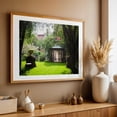 thumbnail image 4 of Elizabeth Street Garden - Manhattan New York Photography Garden Botanical Architecture Scenic Cityscape Oak Framed Wall Art Print 24 x 36 inches, 4 of 6