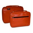 thumbnail image 1 of Bible Cover-Basic-PU w/Zipper On Back-Red-Compact, 1 of 1