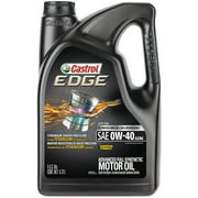(12 pack) Castrol EDGE 0W-40 A3/B4 Advanced Full Synthetic Motor Oil, 5 QT