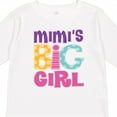 thumbnail image 4 of Inktastic Mimi Grandma Big Girl Grandchild Girls Long Sleeve Toddler T-Shirt, 4 of 5