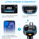 thumbnail image 5 of Transmisor Fm Bluetooth 5.0 Modulador De Radio De Coche Mano negro, 5 of 5